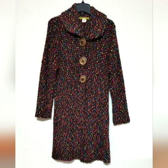 Acorn Cardigan Duster/ Size Medium - Picture 1 of 7